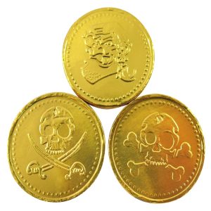 Milk Chocolate Pirate Coins